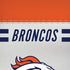 NFL Denver Broncos White Striped iPhone XS Pro Case
