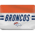 NFL Denver Broncos White Striped Apple MacBook Air Skin