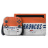 NFL Denver Broncos White Striped Nintendo Skins