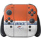 NFL Denver Broncos White Striped Nintendo Switch 2 (2025) Joy-Con Controller Skin