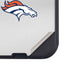 NFL Denver Broncos White Striped Otterbox Defender iPhone Skin