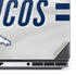 NFL Denver Broncos White Striped Dell Precision Skin