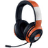 NFL Denver Broncos White Striped Razer Kraken X Skin