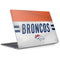 NFL Denver Broncos White Striped Surface Laptop 3 13.5in Skin