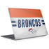 NFL Denver Broncos White Striped Surface Laptop 3 13.5in Skin