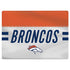 NFL Denver Broncos White Striped Surface Laptop 3 13.5in Skin