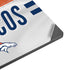 NFL Denver Broncos White Striped Surface Laptop 7 13.8in Skin