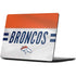 NFL Denver Broncos White Striped Surface Laptop 7 15in Skin