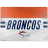 NFL Denver Broncos White Striped Surface Laptop 7 15in Skin