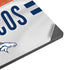 NFL Denver Broncos White Striped Surface Laptop 7 15in Skin