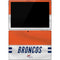 NFL Denver Broncos White Striped Surface Pro 7 Skin