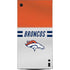 NFL Denver Broncos White Striped XBox Series X Digital Edition Console Skin