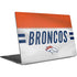 NFL Denver Broncos White Striped Dell XPS Skin