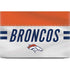 NFL Denver Broncos White Striped Dell XPS Skin