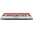 NFL Denver Broncos White Striped Dell XPS Skin