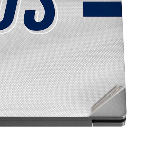 NFL Denver Broncos White Striped Dell XPS Skin