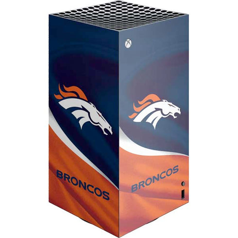 NFL Denver Broncos XBox Series X Digital Edition Console Skin