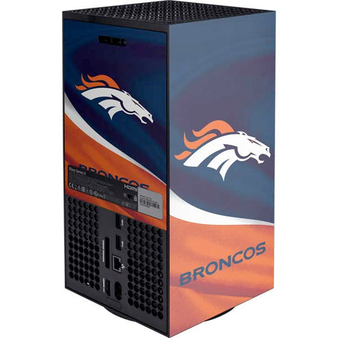 NFL Denver Broncos XBox Series X Digital Edition Console Skin