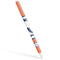 NFL Denver Broncos Zone Block Apple Pencil (2nd Gen 2019) Skin