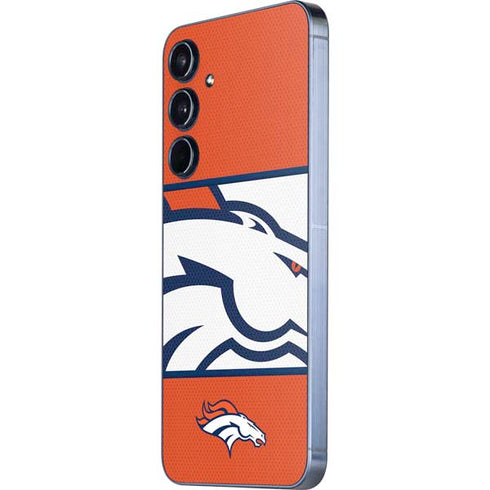 NFL Denver Broncos Zone Block Galaxy A35 5G Skin