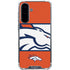 NFL Denver Broncos Zone Block Galaxy A36 5G Clear Case