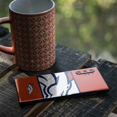 NFL Denver Broncos Zone Block Galaxy Note 10 Plus Skin