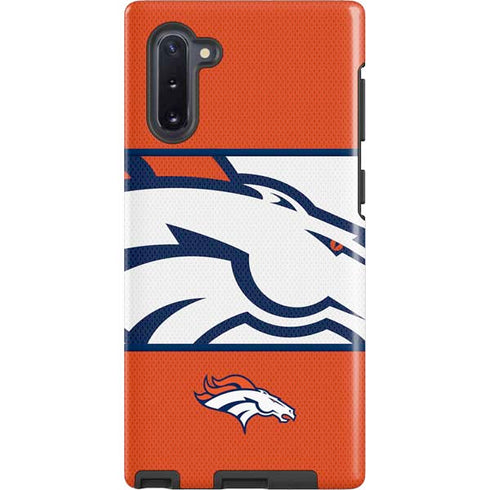 NFL Denver Broncos Zone Block Galaxy Cases