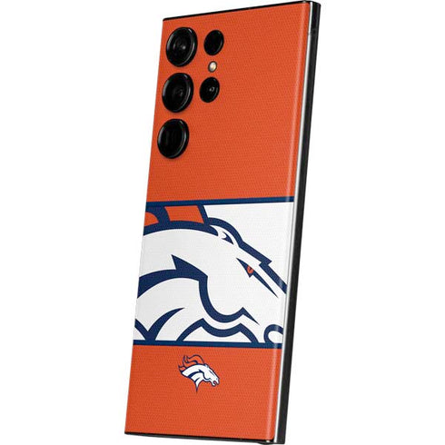 NFL Denver Broncos Zone Block Galaxy Skins