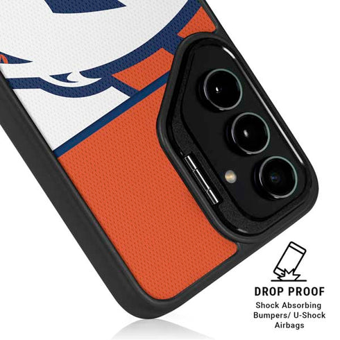 NFL Denver Broncos Zone Block Galaxy S24 FE Kickstand Case