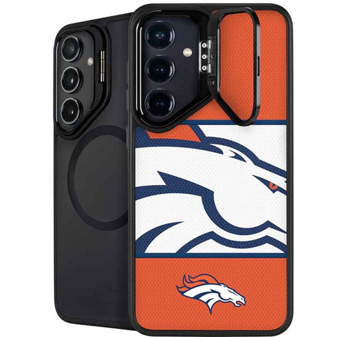 NFL Denver Broncos Zone Block Galaxy S25 Kickstand Case