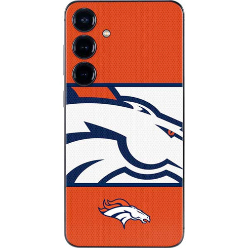 NFL Denver Broncos Zone Block Galaxy S24 Plus Skin