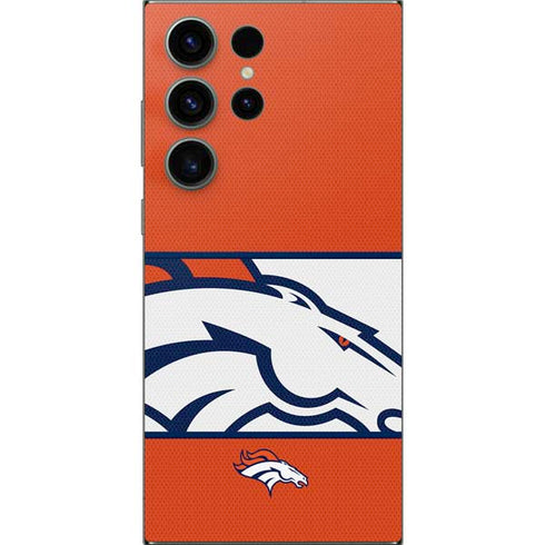 NFL Denver Broncos Zone Block Galaxy S24 Ultra Skin