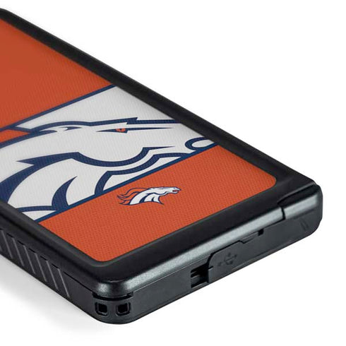 NFL Denver Broncos Zone Block Galaxy S24 Ultra Waterproof Case
