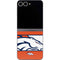 NFL Denver Broncos Zone Block Galaxy Z Flip6 Skin