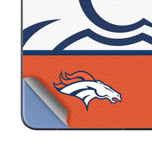 NFL Denver Broncos Zone Block Galaxy Z Fold5 5G Skin