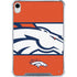NFL Denver Broncos Zone Block iPad 11th Gen (2025) Clear Case