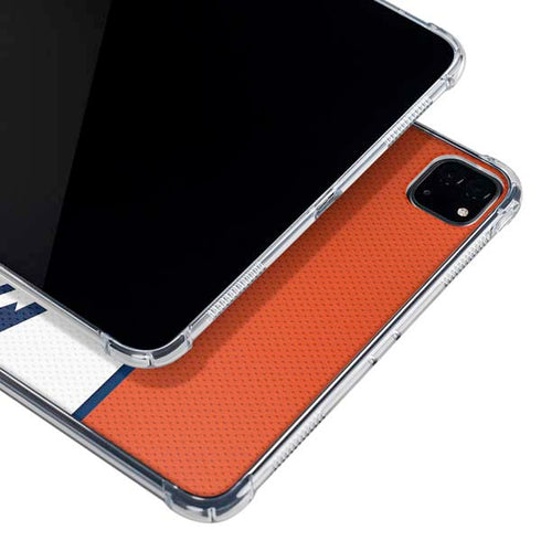 NFL Denver Broncos Zone Block iPad Pro 11in (2024) Clear Case