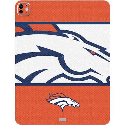 NFL Denver Broncos Zone Block iPad Pro 13in M4 (2024) Skin