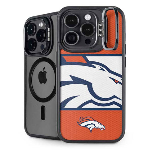 NFL Denver Broncos Zone Block iPhone 13 Pro Kickstand Case