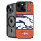 NFL Denver Broncos Zone Block iPhone 14 Kickstand Case