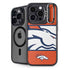 NFL Denver Broncos Zone Block iPhone 14 Pro Max Kickstand Case