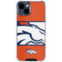 NFL Denver Broncos Zone Block iPhone 15 Clear Case