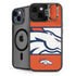 NFL Denver Broncos Zone Block iPhone 15 Plus Kickstand Case