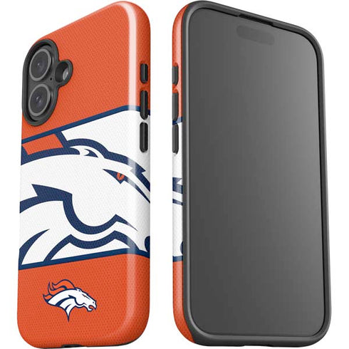 NFL Denver Broncos Zone Block iPhone 16 Impact Case