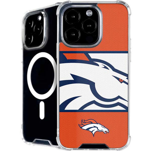 NFL Denver Broncos Zone Block iPhone 16 Pro Max MagSafe Case