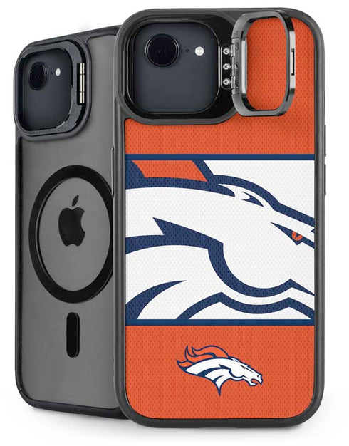 NFL Denver Broncos Zone Block iPhone 16e Kickstand Case