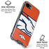 NFL Denver Broncos Zone Block iPhone 16e Clear Case