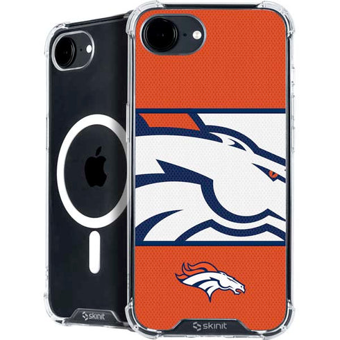 NFL Denver Broncos Zone Block iPhone 16e MagSafe Case