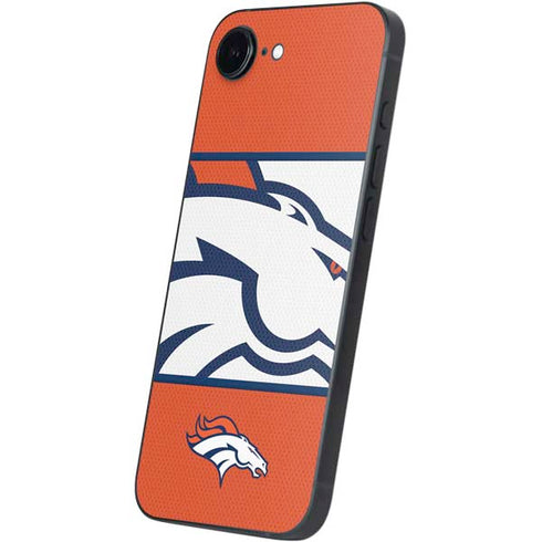 NFL Denver Broncos Zone Block iPhone 16e Skin