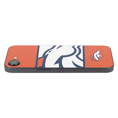 NFL Denver Broncos Zone Block iPhone 16e Skin